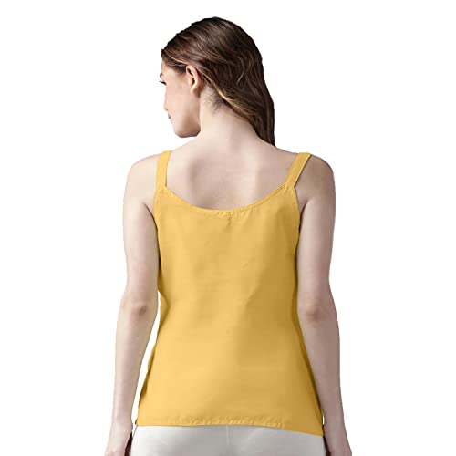 Image of Cotton Short Camisole Non-Stretchable Slip for Women | Short Kurti Slip | Short Camisole | Half-Length Lining | Waist Length Inner | Sameez | Samij(Half Slip)