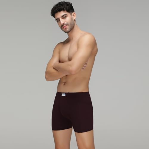 Image of Amul Comfy Men's Trunk Underwear | Soft Outer Elastic | Soft Waistband | Breathable Comfortable Innerwear | Pack of 10 | Color May Vary