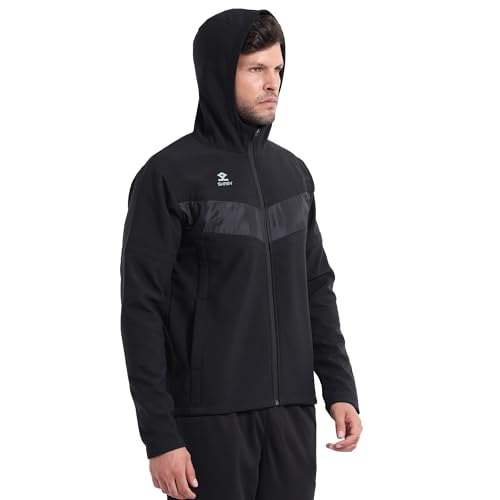 Image of SHREY Softshell Hooded Jacket For Men's