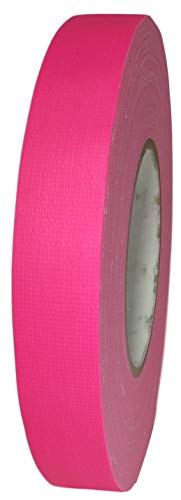 Image of GGR Supplies T.R.U. CDT-70F Superior Performance Fluorescent Duct Tape with A Natural Rubber /Synthetic Resin Adhesive. 60 Yards. (Fluorescent Pink, 3 /4 in.)