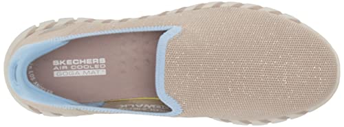 Skechers Skechers Performance Women's GO Walk SMART 2 - Stretch Knit, Taupe/Blue, 8
