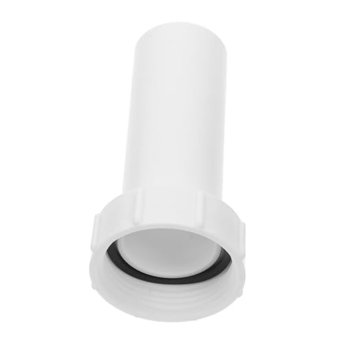 TOYANDONA Sink Drain Pipe Converter and Sink Waste Pipe Connector 1-1/4 Inch Thread to 32Mm Plastic Hose Adapter for Kitchen Plumbing Repair and Water Hose Extension