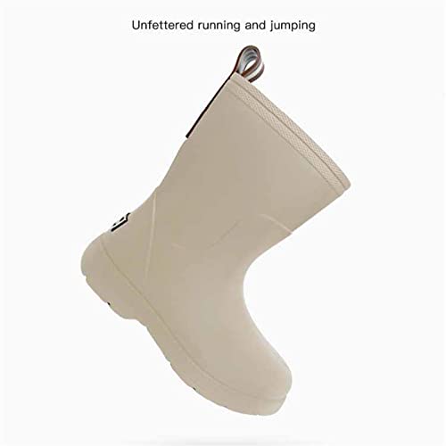 Baby Kids Easy On Antiskid Rain Shoes Boots for Toddler Little Kid Short Rain Boots Lightweight Rainy Day Shoes 5 Boots3