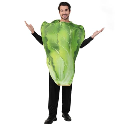 SEA HARE Costume de légume unisexe pour adulte, décoration de fête amusante (taille unique)