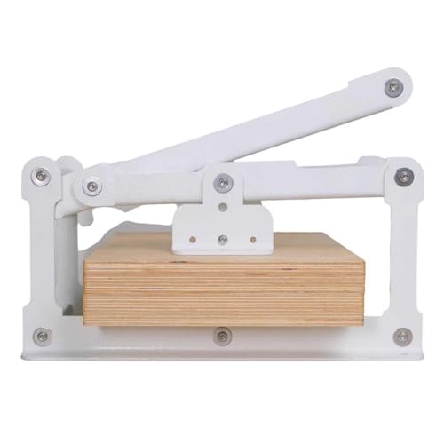 Linocut Printing Hand Lever Press Machine, Height Adjustment, Printing Plate Size 37X26cm, for Print Maker Woodblock Ink, Lino Cuts