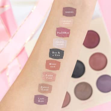 Beauty Bakerie Breakfast In Bed Eyeshadow Palette, Muted Shades Of Matte And Shimmer Eye Makeup, 9 Colors #TOP3