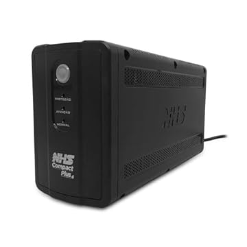Nobreak NHS Compact Plus 4 1200VA Ent. Bivolt S.120V ou Conf.220V Bat 2x7Ah 8 Tom