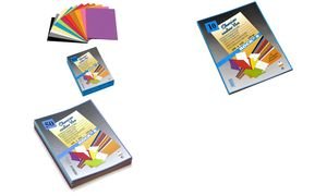 Chemise-dossier Rock's 220 g 24 x 32 cm colorée pour classement de documents