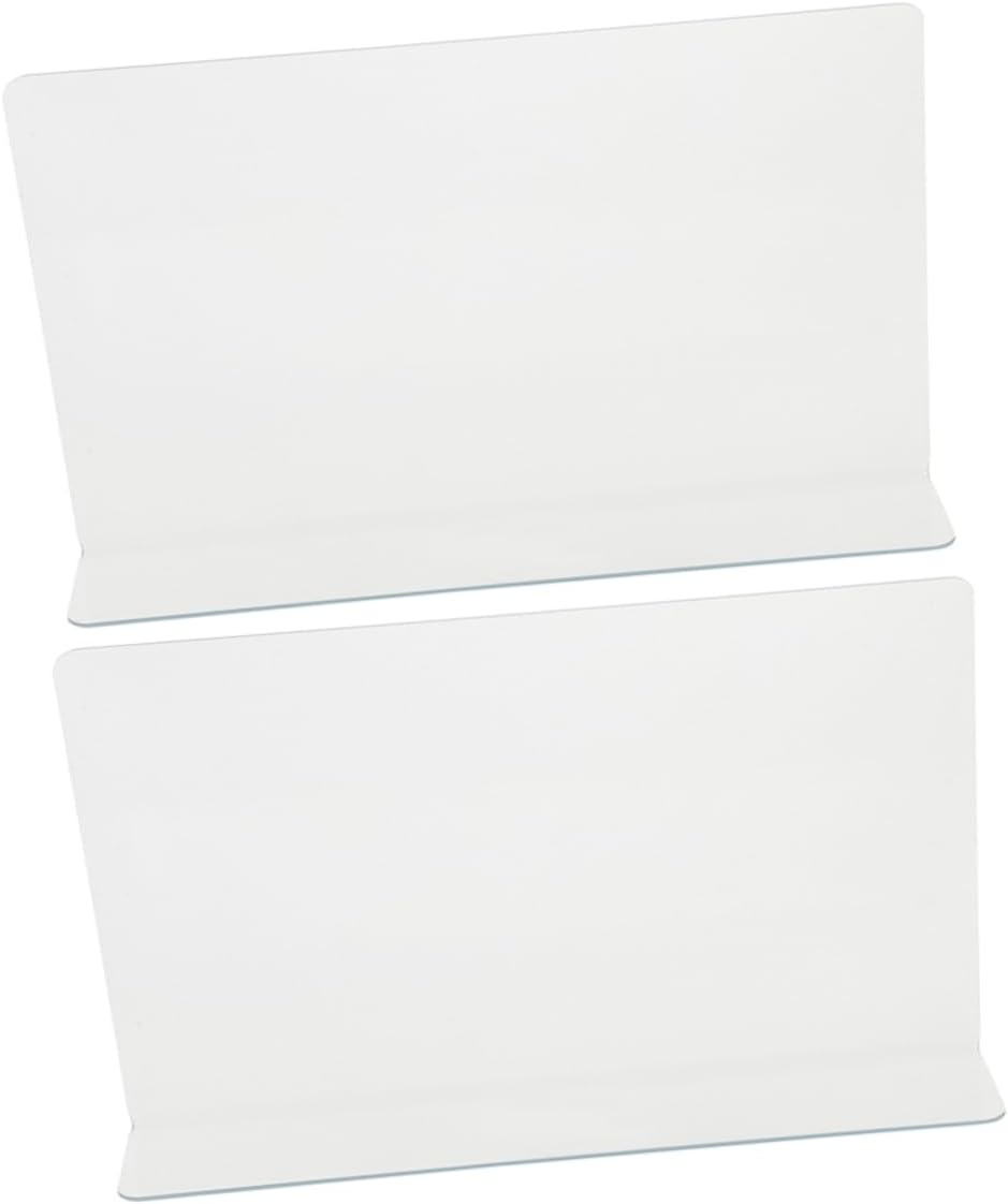 ULTECHNOVO 2Pcs Transparent Bathtub Splash Guards Water Barrier for Bathroom Corners Easy DIY Installation to Prevent Water Splashing Shower Water Guard for Use