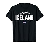 ISLAND Flagge | Damen Herren Kinder ISLAND T-Shirt