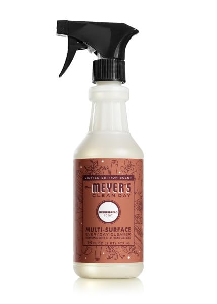 Image of Mrs. MEYER'S CLEAN DAY Multi-Surface Cleaner, Gingerbread, 16 Fl Oz (Pack of 6)