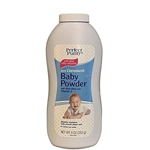 Generic Perfect Purity Pure Cornstarch Baby Powder with Aloe and Vitamin E, 9 oz., 9 Ounce (Pack of 1)