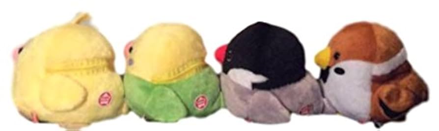 Amazon.co.jp: ことり隊 ころりんギミック ぬいぐるみ 4種セット