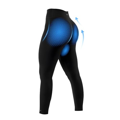 MEGELIN Toning Leggings: Hip + Pelvic + S+Abs Black