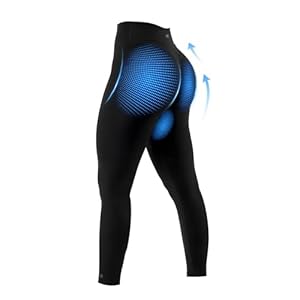 MEGELIN Toning Leggings: Hip + Pelvic + S+Abs Black