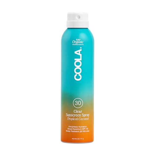 Top 5 Non Toxic Sunscreen Sprays: Safe & Effective 5 COOLA Organic Sunscreen SPF 30 Sunblock Spray