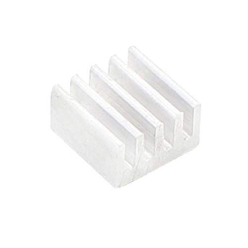 Image of Raspberry Pi 3 in 1 Heat Sink Aluminum for Raspberry Pi 4B (White) - Pack of 2
