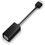 Contenido de la caja: adaptador HP HDMI a VGA, guía rápida, nota sobre el producto, tarjeta de garantía