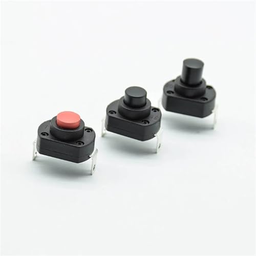 Interruptor de linterna push button para reparar sistemas de encendido averiados en Linternas