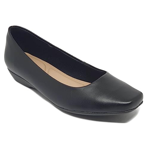 Sapatilha Usaflex Feminina Casual Couro Salto Baixo AI1406