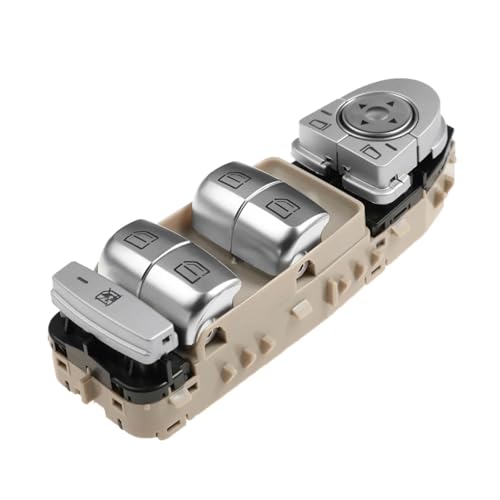 Commande de lève-vitre Mercedes E300 W213, interrupteur de rechange beige AMG