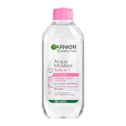 Garnier SkinActive Acqua Micellare Tutto in 1, Per Pelli Sensibili,