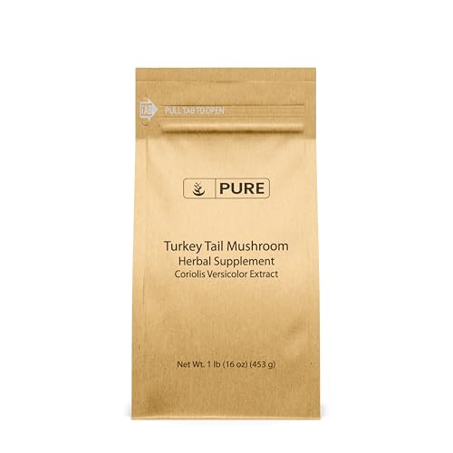 PURE ORIGINAL INGREDIENTS Turkey Tail Mushroom Powder 1lb