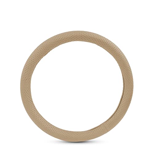 Image of CARMATE Car Steering Cover Super Grip 118 Compatible with Cruze - Medium Beige