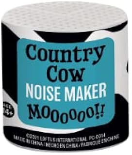 Cow Moo Sound Voice Noise Maker party Toy Novelty Can Clown Gag Jokes,New