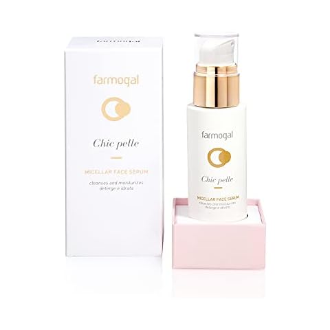 Farmogal Professional Micellar Face Serum Chic Pelle Skin Anti-Ageing Cleansing Serum 125ml | MADE IN ITALY,White Cover