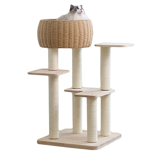 Image of Cat Tree For Large Cats 20 Lbs Heavy Duty, Cat Tower For Large Cats