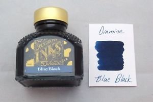 Diamine 80Ml Blue/Black Fountain Pen Ink Bottle #TOP2