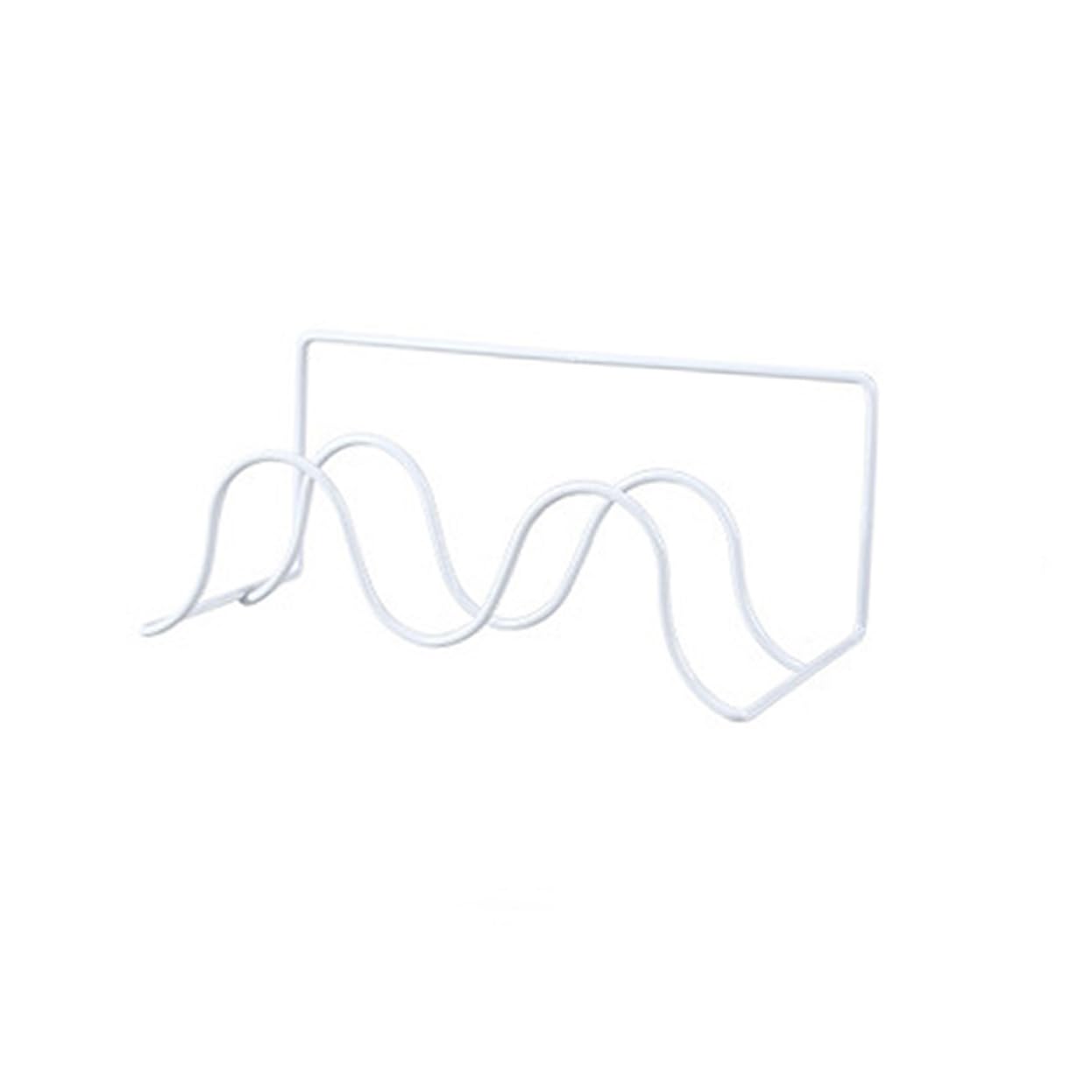 MUCKLILY Double Layer Wall Mounted Slipper Storage Organizer Heavy Duty Shoe Rack for Smooth Surfaces Easy Installation with Adhesive Hooks for Bathroom and Entryway White