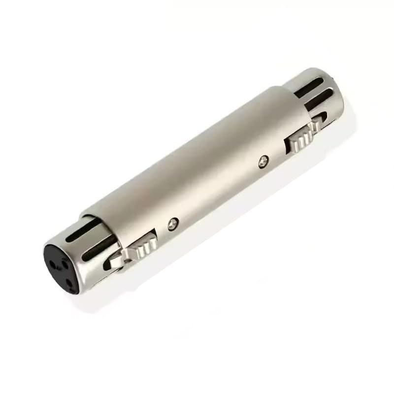 3-Pin XLR Female to XLR Female Adapter – Audio & DMX Coupler Conn...