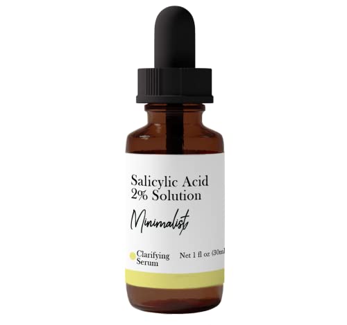 Minimalist Salicylic Acid Solution 2% (30 Ml) Facial Serum For Acne, Blackheads, Oily Skin #TOP7