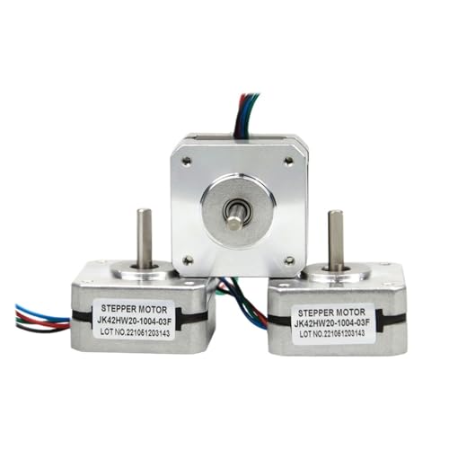 1/3/5�� 17 �X�e�b�s���O ���[�^�[ 17HS08-1004S 20mm 1A 13Ncm 42 ���[�^�[ Nema17 �X�e�b�p�[ 4-���[�h DIY 3D �v�����^�[ CNC XYZ(5PCS)