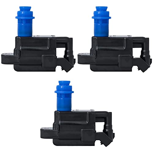 Pldde 3Pcs New Oe Performance Ignition Coil On Plug Pack Compatible With 98-05 Gs-300 01-05 Is-300 98-00 Sc-300 98 Supra Base With 3.0L L6 Naturally Aspirated Engine #TOP18