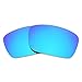 REVANT Lenti di Ricambio compatible con Oakley Fuel Cell, Polarizzate, Blue Ghiaccio MirrorShield