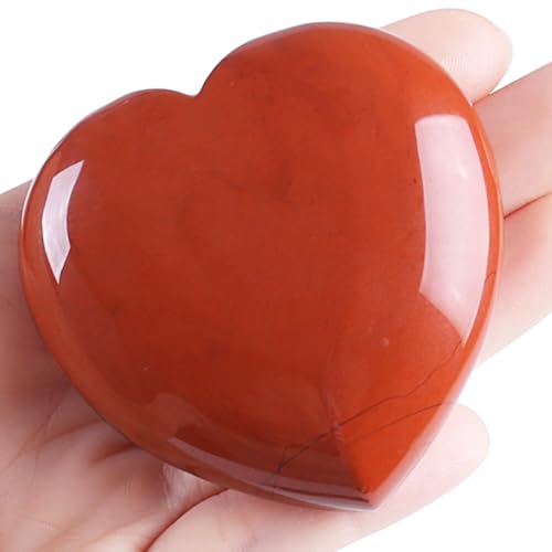 MAIBAOTA 60 mm Red Jasper Crystals Large...