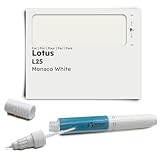 Genuine Colors Stylo de Retouche MONACO WHITE L25 pour Lotus Blanc