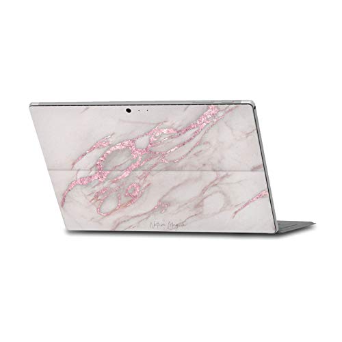Autocollant pour Surface Pro 4/5/6 Nature Magick en vinyle marbre rose