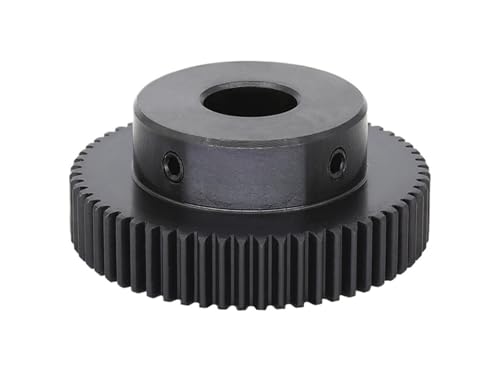 Engrenage de moteur 1M 60 dents acier carbone anti usure pignon 12mm