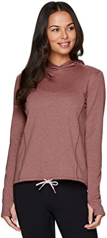 Avalanche Girls’s UV 50 Safety Lengthy Sleeve Hoodie Prime With Drawstring Hem