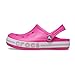 Crocs Unisex Kids Bayaband Clog T Clogs, Electric Pink/Petal Pink, 6-7 UK