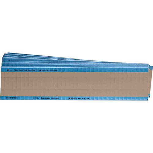 Tarjeta de marcador de alambre Brady B-702 marrón claro para etiquetado eléctrico