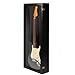 PENNZONI Acoustic Guitar Display Case - Acrylic Acoustic Guitar Case - Guitar Display Case Wall Mount Made from Hardwood Frame & Clear Acrylic - Black w/Black Felt