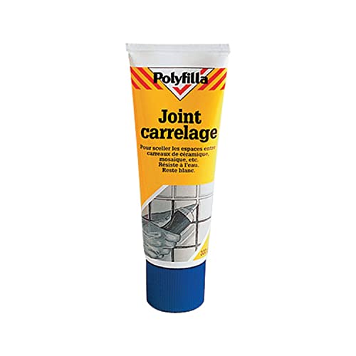 Polyfilla Joint pour carrelage, céramique, mosaique - Blanc - Tube 300g