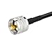 Bingfu 27MHz CB Radio Antenna Heavy Duty Magnetic PL259 & BNC Male Compatible with Cobra Midland Uniden Maxon President Mobile Handheld CB Radio Car Truck Antenna Kit