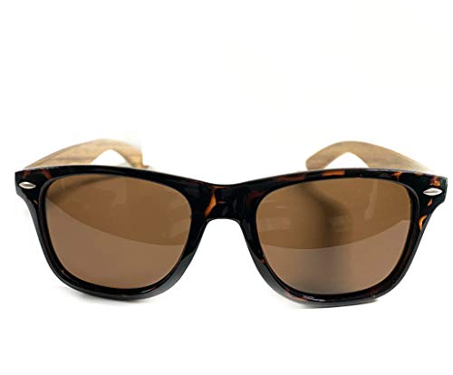 Fento Wooden Handmade Sunglasses, Bamboo Arms. Assorted Styles