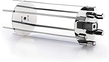 Napoleon BBQ Grill Accessory - Rotisserie Shish-Kebab Skewer Set - 64008 - Fits Most Rotisserie Spit Rods, 6 skewers, 2 Rotisserie Plates, Does Not Include Rotisserie